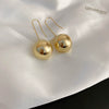 Metal Tassel Earrings With Flower Pattern Electroplated In Silver Needle Style Fashion Light Luxury Cold Retro Allmatch Highend For Women