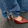 Metal Tassel Pants Ankle Chain Jewelry For Women