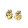 Metal Temperament Women's Tassel Earrings Jewelry Copper Geometric Ushape Electroplated