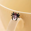 Metal Titanium Steel Women's Punk Style Animals Zodiac Zircon Set Ear Bone Ear Nail Double Head Screw Earrings