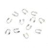 Metal Ushaped Tail Buckle Horseshoe Buckle Handmade Jewelry Material For Necklace Bracelet With Paint Design