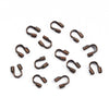 Metal Ushaped Tail Buckle Horseshoe Buckle Handmade Jewelry Material For Necklace Bracelet With Paint Design