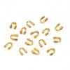 Metal Ushaped Tail Buckle Horseshoe Buckle Handmade Jewelry Material For Necklace Bracelet With Paint Design