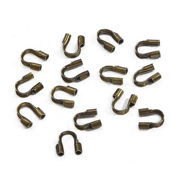 Metal Ushaped Tail Buckle Horseshoe Buckle Handmade Jewelry Material For Necklace Bracelet With Paint Design