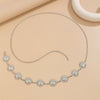 Metal Waist Chain For Women With Smiley And Sunflower Design Leisure Style