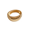 Metal Wide Face Women's Simple Niche Design Exaggerated Geometric Electroplated Bracelet