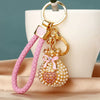 Metal Women Creative Lucky Love Bag Car Keychain Pendant