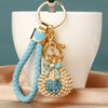 Metal Women Creative Lucky Love Bag Car Keychain Pendant