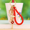 Metal Women Creative Lucky Love Bag Car Keychain Pendant
