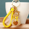 Metal Women Creative Lucky Love Bag Car Keychain Pendant