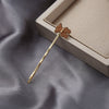 Metal Women's Bear Cartoon Style Goldinlaid Paint Hairpin Clip