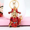 Metal Women's Creative Lucky Bag Car Key Chain Pendant For Business Gifts