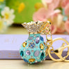 Metal Women's Creative Lucky Bag Car Key Chain Pendant For Business Gifts