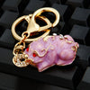 Metal Women's Creative Lucky Bag Car Key Chain Pendant For Business Gifts