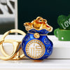 Metal Women's Creative Lucky Bag Car Key Chain Pendant For Business Gifts