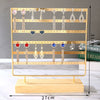 Metal Wrought Iron Jewelry Rack For Earrings Display Advanced Sense Style