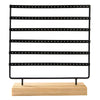 Metal Wrought Iron Jewelry Rack For Earrings Display Advanced Sense Style