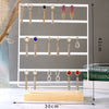 Metal Wrought Iron Jewelry Rack For Earrings Display Advanced Sense Style