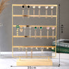 Metal Wrought Iron Jewelry Rack For Earrings Display Advanced Sense Style