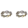 Metal Zircon Pig Nose Open Ring Women's Hand Jewelry Light Luxury Design