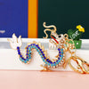 Metal Zodiac Car Keychain For Girls And Couples Zinc Alloy Pendant Wholesale