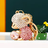 Metal Zodiac Car Keychain For Girls And Couples Zinc Alloy Pendant Wholesale