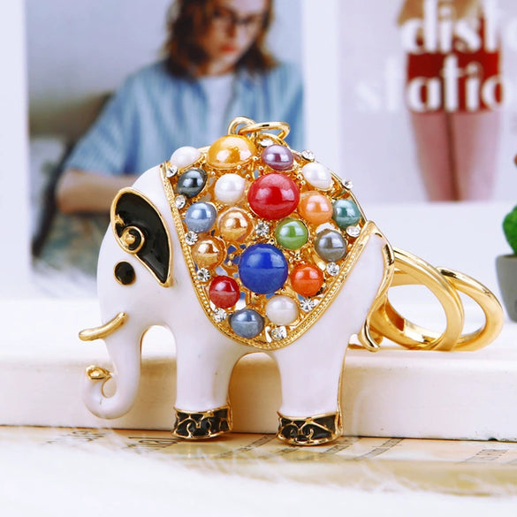 Metal Zodiac Chicken Creative Women's Car And Bag Keychain Pendant