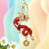Metal Zodiac Dragon Car Keychain And Bag Pendant
