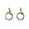 Micro-Inlaid Diamond Fashion Earrings
