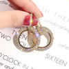 Micro-Inlaid Diamond Fashion Earrings