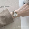 Midancient Style Goldplated Snakehead Alloy Band Women's Watch