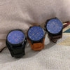 Military Watch Alloy Case Imitation Leather Strap Stainless Steel Clasp Round Dial Leisure Style