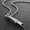 Mindfulness Decompression Jewelry Stainless Steel Titanium Steel Geometric Electroplated Unisex Necklace