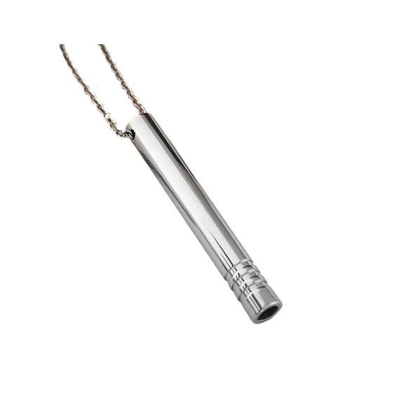 Mindfulness Decompression Jewelry Stainless Steel Titanium Steel Geometric Electroplated Unisex Necklace
