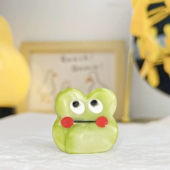 Mini Acetic Acid Handmade Cute Cartoon Ghost Horse Hair Clips For Women