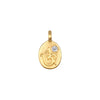 Mini Elephant Lotus Heart Sun And Moon Pendant Necklace Stainless Steel Electroplating Unisex
