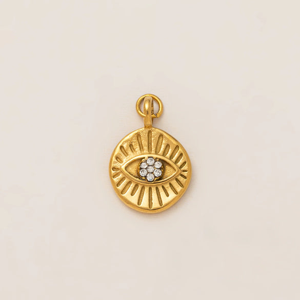 Mini Elephant Lotus Heart Sun And Moon Pendant Necklace Stainless Steel Electroplating Unisex