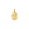 Mini Elephant Lotus Heart Sun And Moon Pendant Necklace Stainless Steel Electroplating Unisex