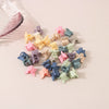Mini Hair Clips For Women Plastic Resin Geometric Baking Paint Style For Summer