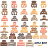 Mini Hair Clips For Women Plastic Resin Geometric Baking Paint Style For Summer