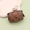 Mini Leather Storage Bag For Women Coin Purse Headphone Bag Key Bag With Modern Simplicity Style