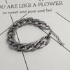 Minimalist Alloy Geometric Thick Chain Bracelet For Women Electroplated Fashion Jewelry Wholesale