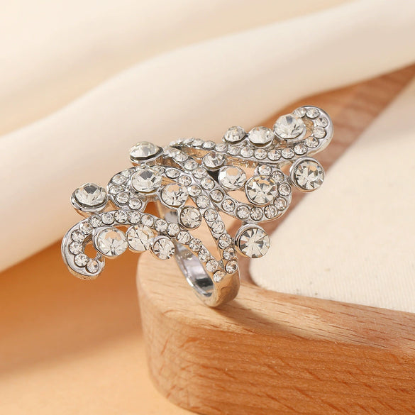 Minimalist Copper Electroplated Women’s Ring Jewelry Wholesale Small Gift Fashion Accessory