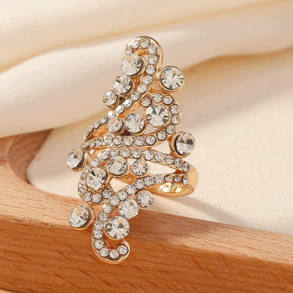 Minimalist Copper Electroplated Women’s Ring Jewelry Wholesale Small Gift Fashion Accessory