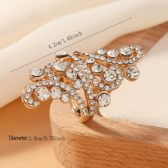 Minimalist Copper Electroplated Women’s Ring Jewelry Wholesale Small Gift Fashion Accessory