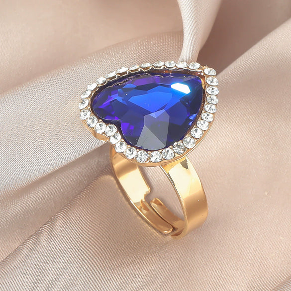 Minimalist Copper Electroplated Women’s Ring Jewelry Wholesale Small Gift Fashion Accessory