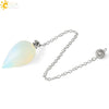 Minimalist Drop Shaped Natural Amethyst Crystal Jewelry Pendant With Independent Packaging Versatile Wholesale Accessory