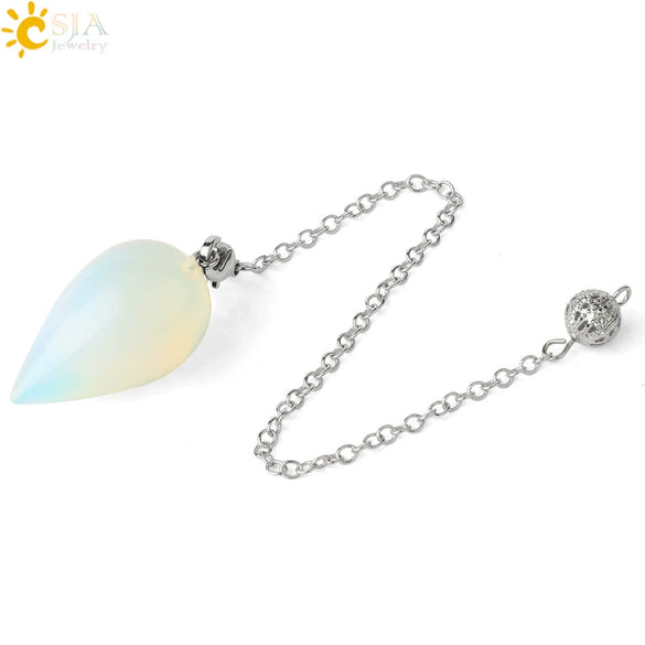 Minimalist Drop Shaped Natural Amethyst Crystal Jewelry Pendant With Independent Packaging Versatile Wholesale Accessory