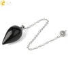 Minimalist Drop Shaped Natural Amethyst Crystal Jewelry Pendant With Independent Packaging Versatile Wholesale Accessory