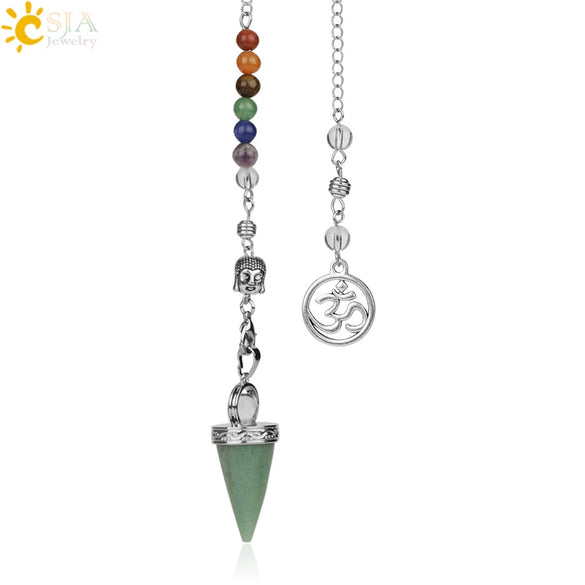 Minimalist Electroplated Titanium Steel Amethyst Cone Pendant Necklace Unisex Jewelry Accessory